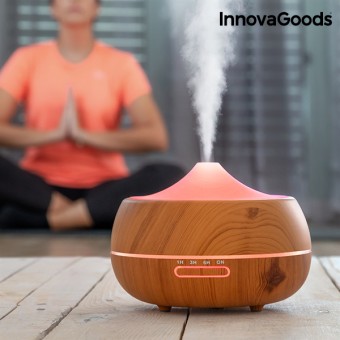 InnovaGoods Aromaterapeutiska Luftfuktare med Träduft