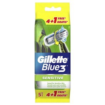 Gillette Blue 3 engångsskrapor - 5 st.