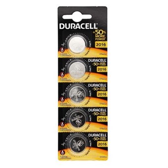 Duracell Lithium DL2016 - 5 st