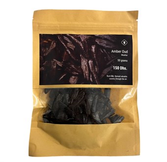 Aromatiskt trä - Amber Oud - Rökelseträ - 50 gram