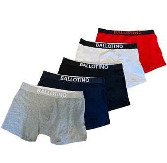 BALLOTINO - Boxershorts 5-pack Low Rise Tight Trunks - (Välj storlek)