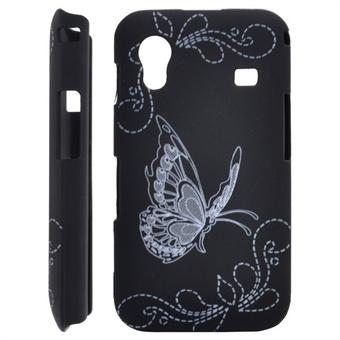 Samsung Galaxy ACE Butterfly skal (svart)