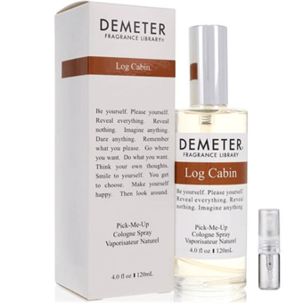 Demeter Log Cabin - Eau de Cologne - Doftprov - 2 ml