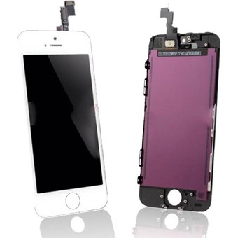 LCD & pekskärm för iPhone SE - vit