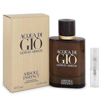 Giorgio Armani Acqua Di Gio Absolu Instinct - Eau de Parfum - Doftprov - 2 ml