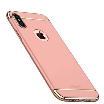 MOFI Slide In Cover för iPhone XS Max - Rosa