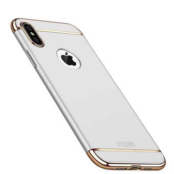 MOFI Slide In Cover för iPhone XS Max - Silver