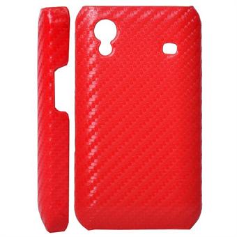 Samsung Galaxy ACE Carbon Cover (röd)