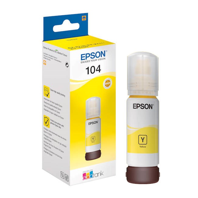 Epson Bläck 104 EcoTank 4-colour Multipack - Bläckpatron 