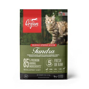 Kattmat Orijen Tundra Vuxen Anka 5,4 kg