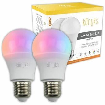 Smart-Lampa Konyks e27 Vit F (2700 K) (6500 K)