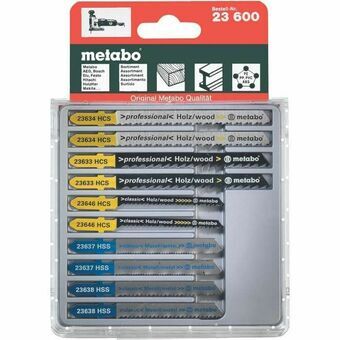 Sågblad Metabo 623600000 Sticksågar 10 Delar