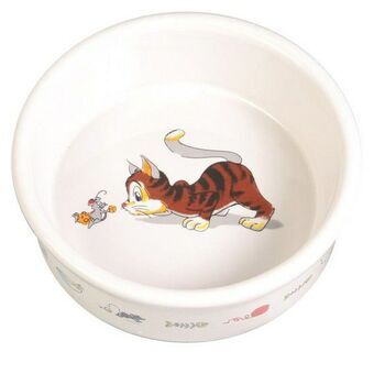 Cat Feeder Trixie                                 Vit Porslin 11 cm