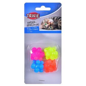 Hundleksak Trixie Bubble Multicolour Multi Gummi Plast Insida/Extern (4 antal)