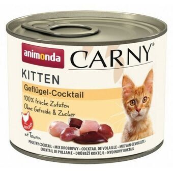 Kattmat Animonda Carny Kitten Fåglar 200 g