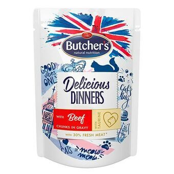 Kattmat Butcher\'s Delicious Dinners Kalvkött 100 g 100 L