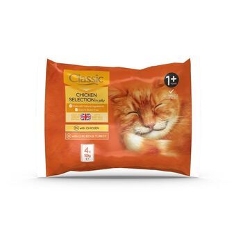 Kattmat Butcher\'s Classic Collection mix Kyckling Kalkon 100 L 4 x 100 g