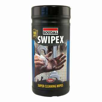 Sterila rengöringsdukar (paket) Soudal Swipex XXL 113551 (100 antal)