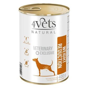 Våt mat 4VETS Natural Weight Reduction Kalkon 400 g