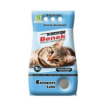 Kattsand Super Benek Compact Natural 5 L