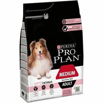 Foder Purina MEDIUM ADULT + 5 år Vuxen Lax 3 Kg