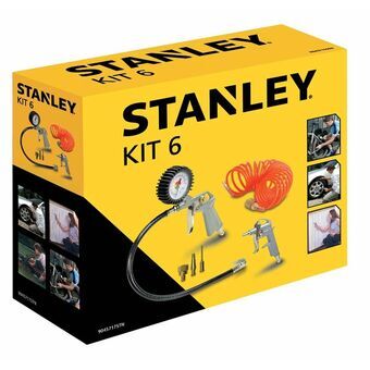 Kit med tillbehör för luftkompressor Stanley 9045717STN