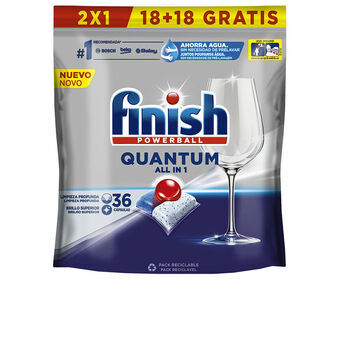 Diskmaskin kapslar Finish Quantum (36 antal)