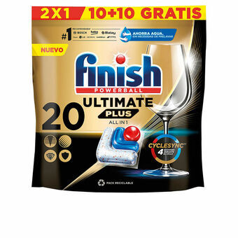 Diskmaskin kapslar Finish Ultimate Plus (20 antal)