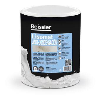 Akrylfärg Beissier 70281-008 Lisomat Anti fukt Vit 750 ml