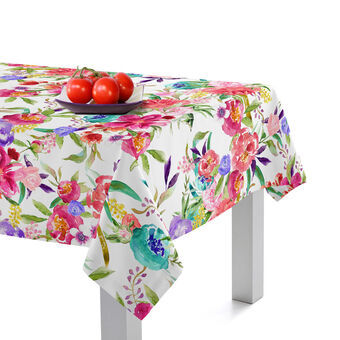 Bordsduk HappyFriday Pink bloom Multicolour 150 x 150 cm