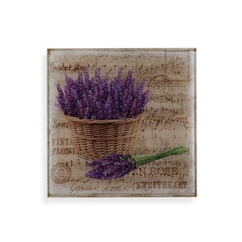 Tavla Versa Lavendel Glas 1 x 30 x 30 cm