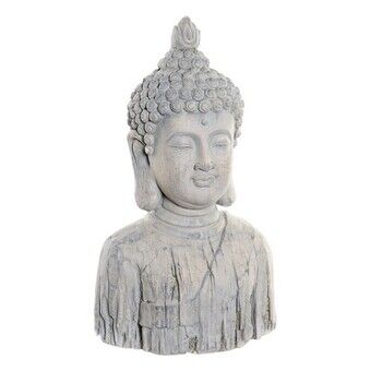 Prydnadsfigur DKD Home Decor Buddha Glasfiber (25 x 16 x 42 cm)