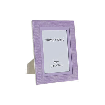 Fotoram DKD Home Decor Lila Polyuretan (19 x 2 x 24 cm)