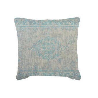 Kudde DKD Home Decor Svart Polyester Bomull Vit Ljusbrun (45 x 12 x 45 cm)