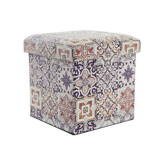 Dekorationslåda DKD Home Decor PU Kakel (32,5 x 32,5 x 34 cm)