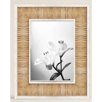 Fotoram DKD Home Decor Vit Trä MDF (29 x 1,5 x 34 cm)