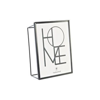 Fotoram DKD Home Decor Glas Svart Metall (15,5 x 6 x 20,5 cm)