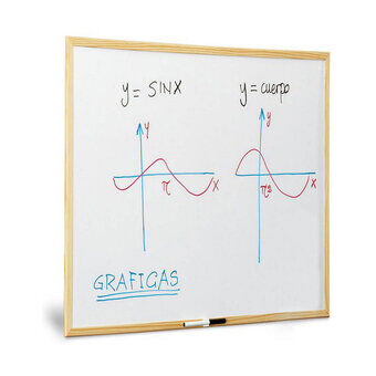 Whiteboard Faibo Vit Trä 60 x 90 cm