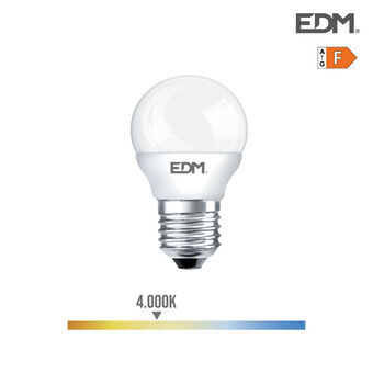 LED-lampa EDM 7 W E27 F 600 lm (4,5 x 8,2 cm) (4000 K)