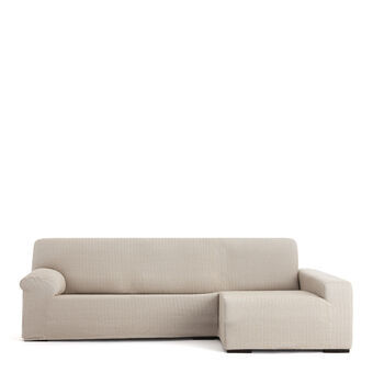 Skydd för chaise longue med lång högerarm Eysa JAZ Beige 180 x 120 x 360 cm