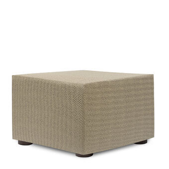 Puff-fodral Eysa JAZ Beige 100 x 65 x 100 cm