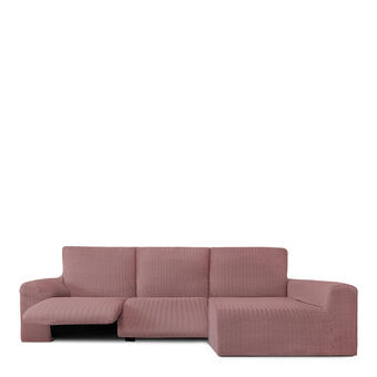 Skydd för chaise longue med lång högerarm Eysa JAZ Rosa 180 x 120 x 360 cm