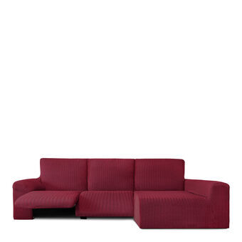 Skydd för chaise longue med lång högerarm Eysa JAZ Bordeaux 180 x 120 x 360 cm