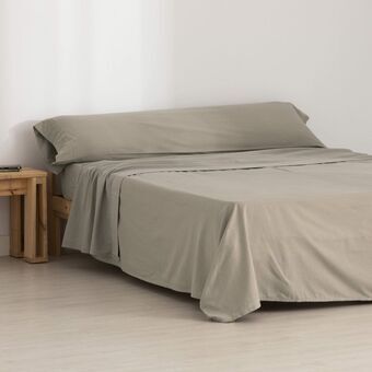 Bäddset SG Hogar Beige-brun (taupe) Säng 105 Franela