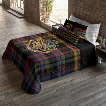 Duntäcke Harry Potter Classic Hogwarts Multicolour 250 g/m² 250 x 270 cm 250 x 4 x 270 cm Säng 150