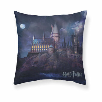 Kuddfodral Harry Potter Go to Hogwarts Marinblå 50 x 50 cm