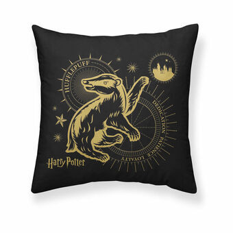 Kuddfodral Harry Potter Hufflepuff Svart 50 x 50 cm