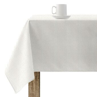 Fläckresistent bordsduk i harts Belum Dots Gold 140 x 140 cm