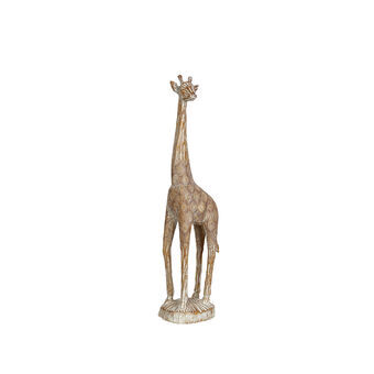 Prydnadsfigur Romimex Beige Polyresin Giraff 16 x 60 x 12 cm