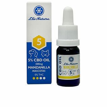 Hampafröolja Lliv Nature 500 mg Kamomill 10 ml